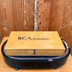 Letterdoos B.C.A origineel vintage retro hout letters, Antiek en Kunst, Ophalen of Verzenden