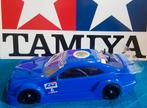 Tamiya TL-01 chassis met een nieuwe Mercedes CLK carrosserie, Elektro, Gebruikt, Verzenden, Schaal 1:10