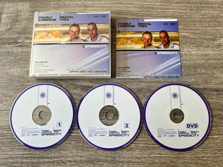 Charly Lownoise & Mental Theo Speedcity Hardcore Thunderdome, Cd's en Dvd's, Cd's | Dance en House, Zo goed als nieuw, Dance Populair