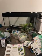 Aauarium 125 liters + alle benodigdheden, Dieren en Toebehoren, Vissen | Aquaria en Toebehoren, Ophalen, Leeg aquarium