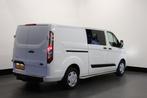 Ford Transit Custom 2.0 TDCI 130PK L2 EURO 6 - Airco - Navi, Voorwielaandrijving, Gebruikt, 4 cilinders, Wit