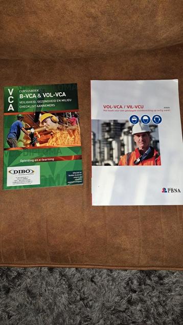 VCA en VCA vol nette leer boeken. Ook voor leidinggevenden beschikbaar voor biedingen