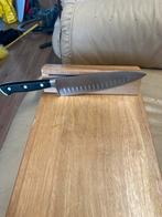 Houten snijplank met magneetstrip voor mes – uniek &, Huis en Inrichting, Ophalen of Verzenden, Zo goed als nieuw