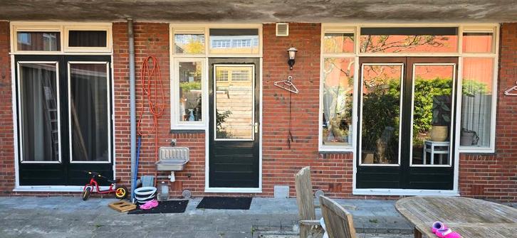 Jaren '30 deuren, hang en sluitwerk HR++ 2022, Doe-het-zelf en Verbouw, Kozijnen en Schuifpuien, Gebruikt, Deurkozijn, Hout, 75 tot 150 cm