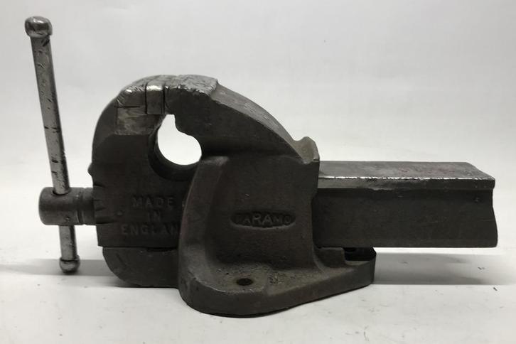 Bankschroef, bekbreedte 110 mm, 120 mm en 125 mm, Doe-het-zelf en Verbouw, Gereedschap | Handgereedschap, Gebruikt, Ophalen