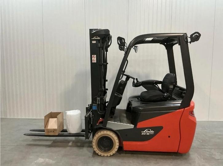 NIEUWE Linde EG 16 -02 heftruck 1,6t (5 uur!), Zakelijke goederen, Machines en Bouw | Heftrucks en Intern transport, Heftruck