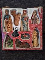 Kerststal beeldjes polystone antiek, Ophalen of Verzenden