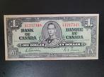 Canada pick 58d 1937 King George VI, Ophalen of Verzenden, Noord-Amerika, Los biljet