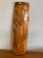Bamboe snijwerk met vogels, Antiek en Kunst, Ophalen of Verzenden