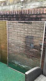 Gratis Dubbel glas uit oud kozijn, Ophalen, Gebruikt, 80 tot 120 cm, Glasplaat