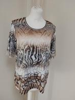 Prachtige top van het dure merk Just White maat L, Kleding | Dames, Just White, Ophalen of Verzenden, Zo goed als nieuw, Korte mouw