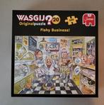 Wasgij puzzel nr 20 Fishy business! 500 stukjes, Ophalen of Verzenden, 500 t/m 1500 stukjes, Zo goed als nieuw