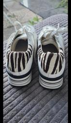 Manfield sneakers wit met zebraprint, Kleding | Dames, Schoenen, Ophalen of Verzenden, Nieuw, Wit, Sneakers of Gympen