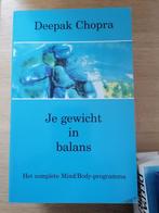 DEEPAK CHOPRA Je gewicht balans complete mind/body-programma, Ophalen of Verzenden, Zo goed als nieuw, DEEPAK CHOPRA