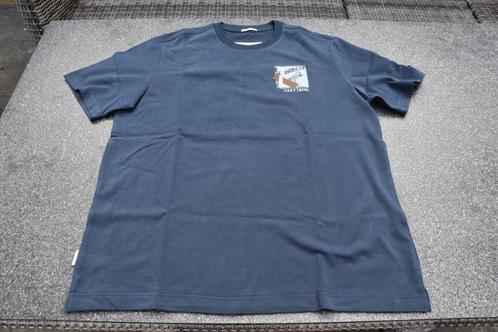 T-shirt Cast Iron maat XL, Kleding | Heren, T-shirts, Zo goed als nieuw, Maat 56/58 (XL), Blauw, Ophalen of Verzenden