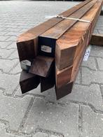 Hardhouten paal azobé 6x6x300 / B-keus - J&W 60, Ophalen, Palen, Nieuw, Hardhout