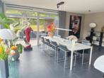 MDF Italia design eetkamertafel 300 x 100 WIT + 8 ARCO stoel, Huis en Inrichting, Tafels | Statafels, Ophalen, Zo goed als nieuw