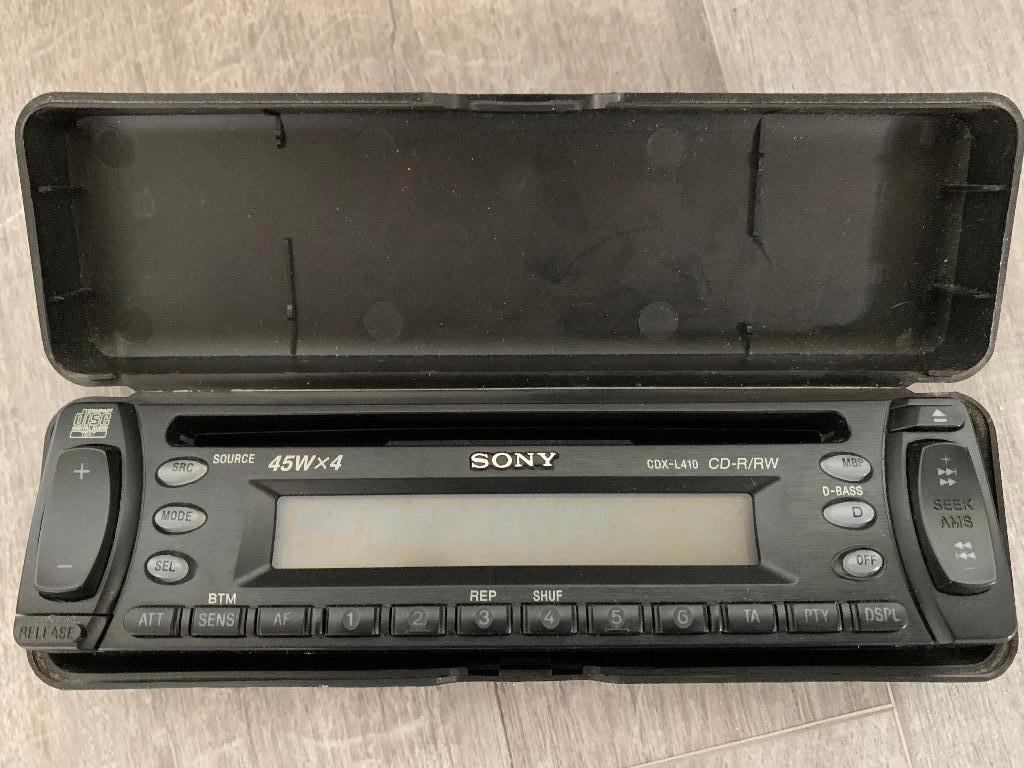 autoradio frontje Sony Cdx-L410, Ophalen of Verzenden, Zo goed als nieuw