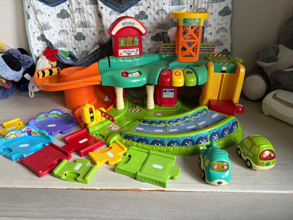 Vtech toettoet garage, Ophalen of Verzenden, Gebruikt, 2 tot 4 jaar
