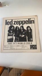 2lp led zeppelin the 1975 world tour bootleg, Ophalen of Verzenden, Zo goed als nieuw, 12 inch, Poprock
