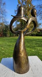 bronzen beeld / KOPPEL / MAN VROUW, Info@huisentuindecoratiemarie.nl, Mensenbeeld, Huis en tuin decoratie marie, Peize