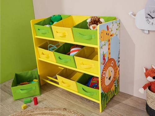 Kinder opberg meubel. Safari: Livarno (NIEUWSTAAT), Kinderen en Baby's, Kinderkamer | Commodes en Kasten, Nieuw, Kast, Minder dan 90 cm