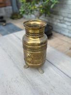 Antieke Koperen Paraplubak met Leeuwenkoppen, Antiek en Kunst, Ophalen of Verzenden, Koper
