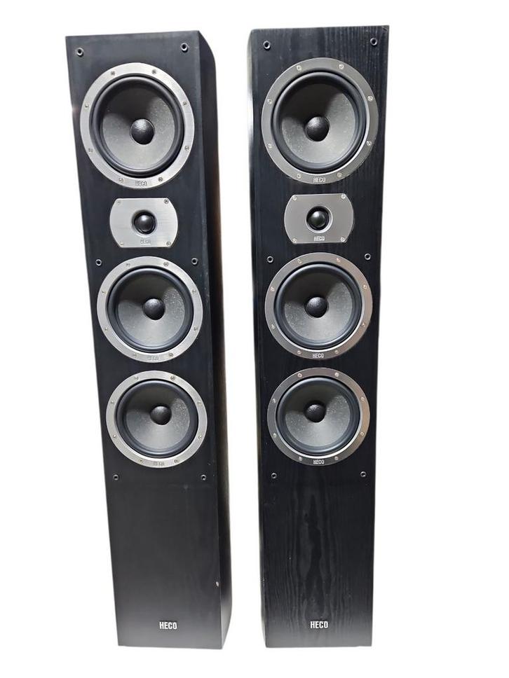 Heco Victa 701 Speakers - Set, Audio, Tv en Foto, Luidsprekers, Gebruikt, Front, Rear of Stereo speakers, 120 watt of meer, Overige merken