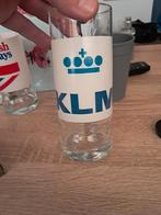 KLM Glas - Leuk verzamelobject!, Glas of Glazen, Gebruikt, Ophalen of Verzenden, Glas