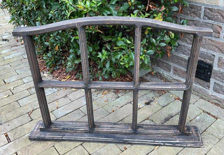 Houten decoratie raam, Huis en Inrichting, Woonaccessoires | Overige, Zo goed als nieuw, Ophalen