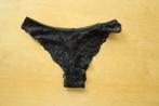 NIEUWE zwarte doorschijnende brazilian maat M/L, Kleding | Dames, Ondergoed en Lingerie, Verzenden, Zwart, String