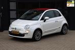 Fiat 500 C 0.9 TwinAir Turbo Cult | Cabrio | Automaat | Airc, Auto's, Gebruikt, Cabriolet, Wit, Leder