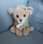 WwF leeuwen welp knuffel met tag, Ophalen of Verzenden, Zo goed als nieuw, Overige typen