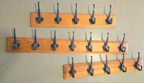 IKEA Leksvik houten kapstokken / handdoekhouders 3 stuks, Huis en Inrichting, Woonaccessoires | Kapstokken, Wandkapstok, Minder dan 100 cm