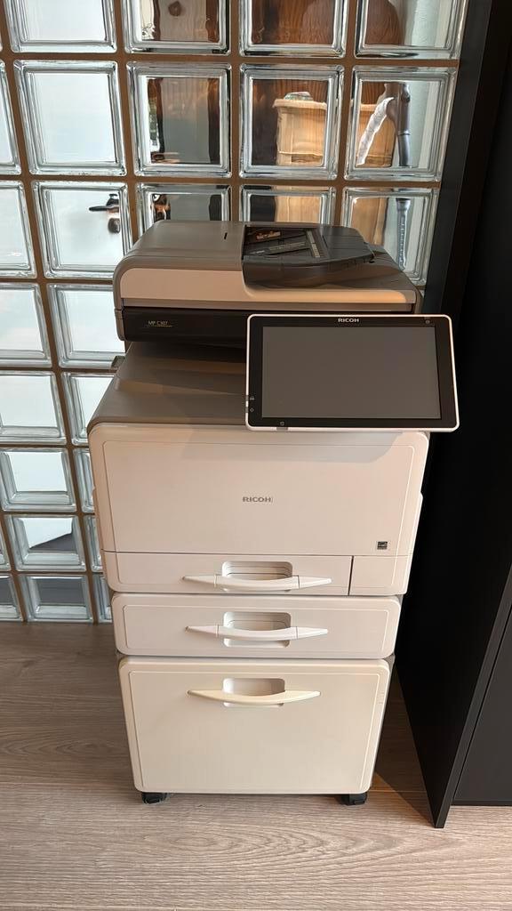 Ricoh MP C307SP professionele kleurenlaserprinter., Computers en Software, Printers, Zo goed als nieuw, Scannen, Ophalen