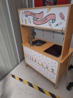 Ikea Speelkeuken met Ijssalon Sticker & Accessoires, Ophalen, Gebruikt, Hout, Speelkeuken