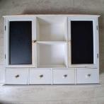 Houten Wandkastje met Deurtjes & Lades, Huis en Inrichting, Ophalen, Gebruikt, 50 tot 100 cm, Landelijk