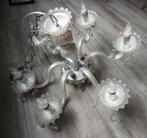Zware Dimbare LED Kroonluchter, Huis en Inrichting, Lampen | Kroonluchters, Ophalen, Gebruikt, Glas, Klassiek