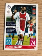 Topps Match Attax EXTRA CL 2022 Sébastien Haller, Verzamelen, Ophalen of Verzenden, Zo goed als nieuw, Ajax, Spelerskaart