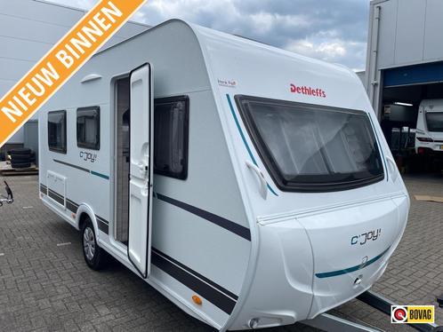 Dethleffs C'Joy 460 LE 2024 NIEUWSTAAT, Caravans en Kamperen, Caravans, Bedrijf, tot en met 3, 750 - 1000 kg, Dethleffs, 5 tot 6 meter