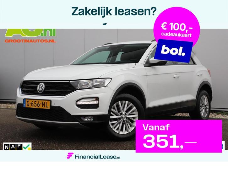 Volkswagen T-Roc 1.5 TSI Style 150PK Automaat Trekhaak Carpl, Auto's, Volkswagen, Bedrijf, Lease, Financial lease, T-Roc, ABS