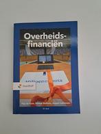 Overheidsfinanciën - Studieboek, Boeken, Studieboeken en Cursussen, Ophalen of Verzenden
