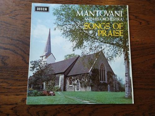 Lp Mantovani and his orchestra. Songs of praise, Cd's en Dvd's, Vinyl | Klassiek, Gebruikt, Romantiek, Opera of Operette, Ophalen of Verzenden