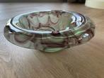 Cloud glas schaal , briar kleur, Ophalen of Verzenden