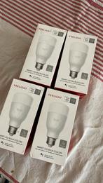 4x Yeelight smart led YLDP06YL E27 10 W RGBW Smart LED Lamp, Led-lamp, Minder dan 30 watt, Zo goed als nieuw, E27 (groot)