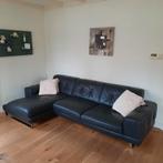 Natuzzi lederen bankstel met chaise longue, Ophalen, 250 tot 300 cm, Luxe, Driepersoons