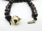 Granaten ketting met gouden slot. 75 cm, Sieraden, Tassen en Uiterlijk, Antieke sieraden, Verzenden, Goud, Ketting