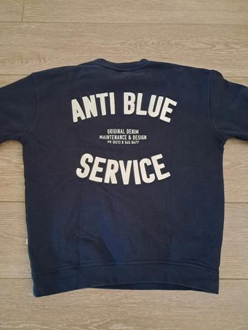 Anti blue trui maat m donkerblauw 1 keer gedragen  beschikbaar voor biedingen