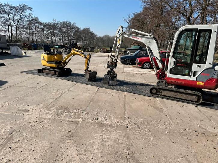 Te huur: kunststof rijplaten, Diensten en Vakmensen, Verhuur | Gereedschap en Machines