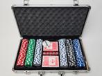 # Pokerset in aluminium koffer, versie 15, Ophalen of Verzenden, Gebruikt